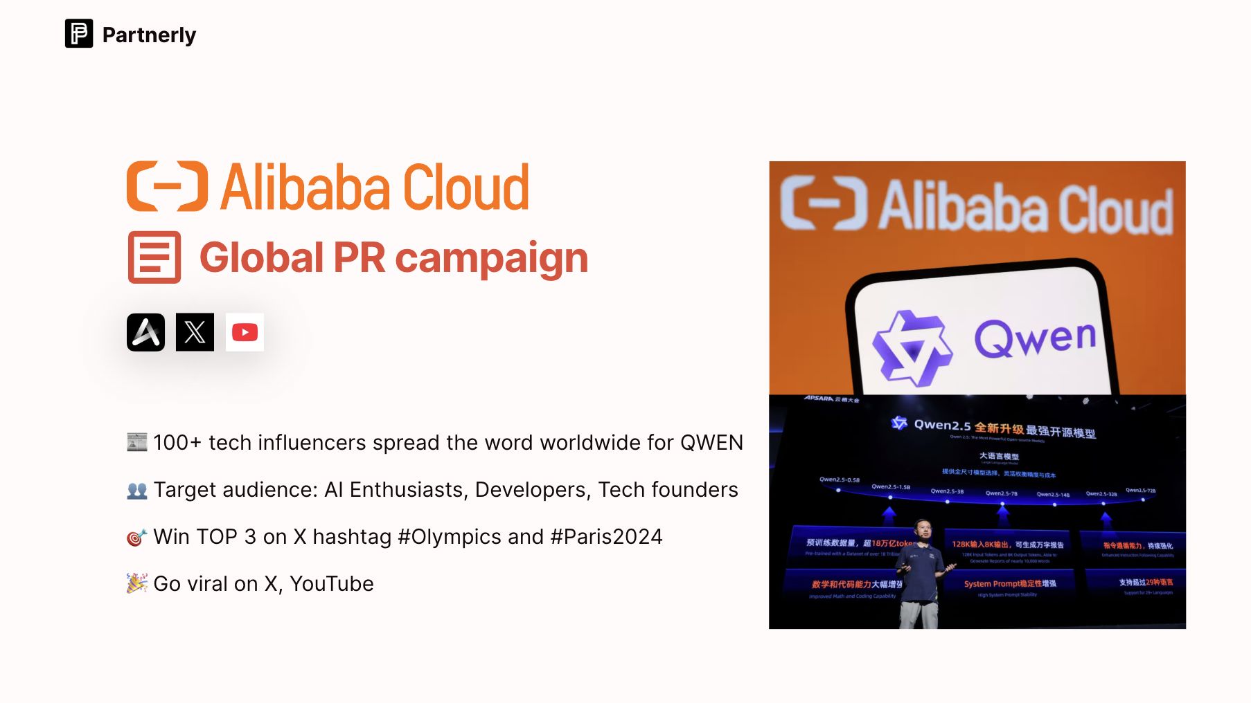 Alibaba Cloud case study slide